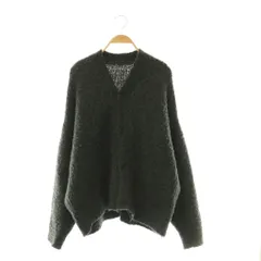 ジャーナルスタンダード ラックス JOURNAL STANDARD LUXE 24AW ブークレーカーディガン ニット Vネック チャコール /CX ■OSのサムネイル