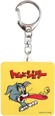新着商品 ティーズファクトリー トムとジェリー カラー アクリル キーホルダー ファニーレトロ トム H5.1×W4.5×D0.3cm TJ-5546092TMのサムネイル