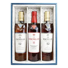 3本セット】マッカラン 12年 飲み比べギフトセット - メルカリ