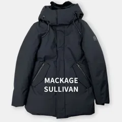 美品 MACKAGE SULLIVAN 25AW マッカージュ 2 in 1 スタンドカラー フード付き ダウンコート ブラック 黒 38 / J&NREUSE メンズ アウターのサムネイル