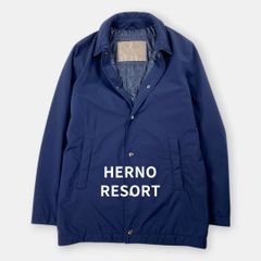 HERNO/モッズコート/ネイビー/46 - メルカリ