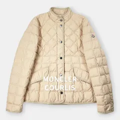美品 MONCLER COURLIS 23AW モンクレール キルティング 軽量 ダウンジャケット I20931A00068 ベージュ系 1 / J&NREUSE レディース アウターのサムネイル