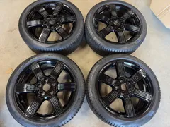 MINI F55 F56 純正品 ピレリ バリ山 ブラック 17インチ 4本セットのサムネイル