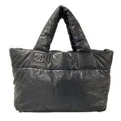 CHANEL(シャネル) トートバッグ コココクーンPM 黒 シルバー金具 レザーのサムネイル