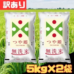 訳あり 5kg×2袋セット 令和7年産 無洗米 つや姫 山形県産 5kg×2袋 計10kg お米 精米 白米 ブランド米 国産 米 コメ 10キロ 主食 保存食 備蓄 ストック 箱買い 大人気 お得 格安 爆買 セール まとめ買い【北海道/沖縄/離島発送不可】のサムネイル