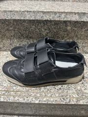 ユニフォームエクスペリメント × Amb クロコ レザー ベルクロ