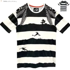 【希少】PPFM ×エヴァンゲリオン 初号機 総柄 ボーダーTシャツ M Y2Kのサムネイル