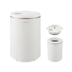 【中古】アイリスオーヤマ 加湿器 スチーム式(加熱式) 加湿量 600ml タンク容量 3L 2WAY給水 10畳 17畳 連続加湿 15時間 AHM-MH6のサムネイル