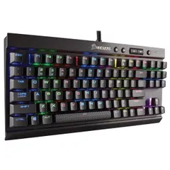 【中古】Corsair K65 RAPIDFIRE CherryMX Speed RGB COMPACT-日本語 ゲーミングキーボード- KB356 CH-9のサムネイル