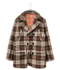 アベイシングエイプ チェック柄 ピーコート メンズ SIZE M A BATHING APEのサムネイル
