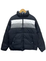 TOMMY HILFIGER (トミーヒルフィガー) リバーシブル 中綿ジャケット M ブラック×グレー メンズ/028
