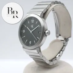 【新品電池】Calvin Klein カルバンクライン クォーツ時計 ステンレス メンズ デイトのサムネイル