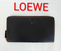極美品】LOEWE⭐ロエベ 長財布【アナグラム】ラウンドファスナー