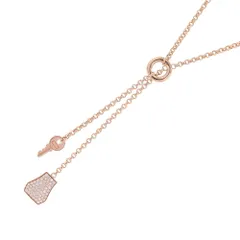 エルメス ネックレス ケリー・クロシェット PM ダイヤモンド 104P 計0.53ctct K18PGピンクゴールド HERMES ペンダントのサムネイル
