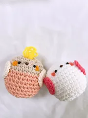 【セット販売】オカメインコ、シマエナガちゃんあみぐるみのサムネイル