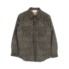 グッチ GUCCI デニムジャケット GGジャガード シャツ 669613 その他 デニムジャケット メンズ Used Aのサムネイル