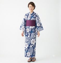 □しつけ付き□有松絞り 横三浦絞り 総絞り 浴衣◾️大きめ 高身長 丈