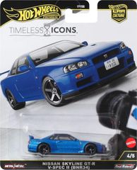 HW タイムレスアイコンズ チェイス 日産 スカイライン GT-RV-SPECⅡ ホットウィール タイムレスアイコン 日産 スカイラインGT-R VSPEC-Ⅱ
