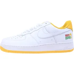 NIKE (ナイキ) AIR FORCE 1 LOW RETRO QS WEST INDIES エアフォース1 ウエストインディーズ ローカットスニーカー ホワイト/イエロー US11/29cm DX1156-101