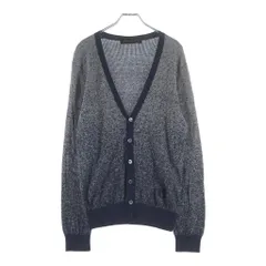LOUIS VUITTON (ルイヴィトン) 14SS Button Up Cotton Cardigan ボタンアップ コットンカーディガン ホワイト/ネイビー RM141M H5KN46M19のサムネイル