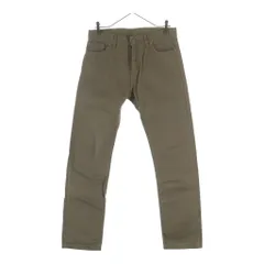 LOUIS VUITTON (ルイヴィトン) LOGO PACTH DENIM PANTS ロゴパッチ デニムパンツ カーキ HAD60WDK8のサムネイル