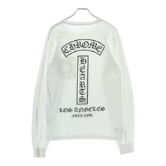 国内正規 本物 クロムハーツ USAスクロールラベル バックプリント ロン