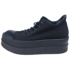 DRKSHDW (ダークシャドウ) DOUBLE BUMPER SNEAKS ダブルバンパー キャンバスローカットスニーカー ブラックのサムネイル