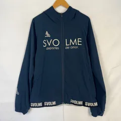 Svolme スボルメ ジャージ パーカー  ジップアップ サッカー ロゴ フットサル スポーツ ランニング 柏木陽介 中村慶太 古着 デザイン メンズ S ネイビー NA37のサムネイル