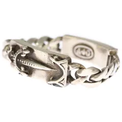 A&G (エーアンドジー) DBL CLASSIC ID BRACELET ダブル クラシックリンク IDブレスレット シルバーのサムネイル
