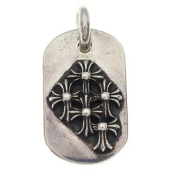 CHROME HEARTS レイズドセメタリー ドッグタグ NYC - メルカリ