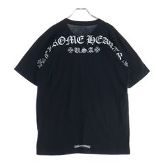 クロムハーツ バックアーチロゴプリント ロングスリーブT 胸ポケット