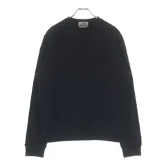 HERMES (エルメス) 26SS C.D.S.CREWNECK SWEATER CDSロゴワッペン クルーネックスウェットトレーナー ブラック H657770HAのサムネイル