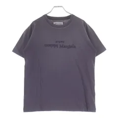 Maison Margiela (メゾンマルジェラ) 24SS リバースロゴ刺繍 クルーネック 半袖 Tシャツ カットソー パープル S51GC0526 S20079のサムネイル