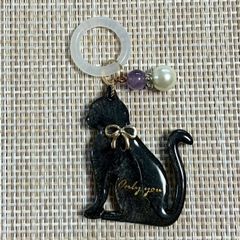 ฅ❤️ アンブレラマーカー 紫陽花 レジン 猫 ねこ チャーム - メルカリ