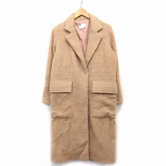 ローズバッド ROSE BUD チェスター コート ロング ウール混 綿混 無地 シンプル スリット 1 ベージュ /HT31のサムネイル