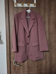 ZARA ダブルブレストブレザー ジャケット Lサイズ レッド キャサリン妃 