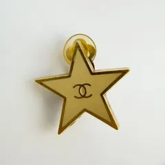 【中古】CHANEL シャネル ココマーク スターモチーフ 片耳イヤリング メッキ ゴールド 01P ヴィンテージ レディース HIBUOCHI VINTAGE hboc260607a05