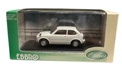 【EBBRO／エブロ】1/43 ホンダ シビック 3ドア GL 1972 ホワイト ミニカーのサムネイル