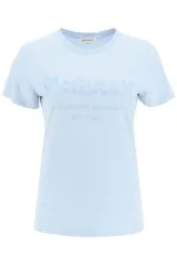 Alexander McQueen アレキサンダー・マックイーン レディース 半袖Tシャツ スカイブルー サイズ40のサムネイル