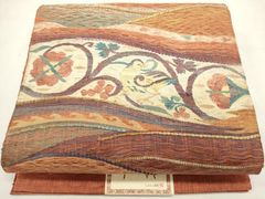 新品 西陣織袋帯【綿芯御仕立付】エミール・ガレの意匠をモチーフに