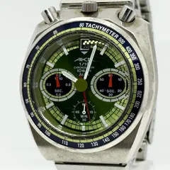 SEIKO セイコー 10BAR アルバ 10/1 クロノグラフ AKA V657-6060 グリーン QZ メンズ 腕時計 稼働品のサムネイル