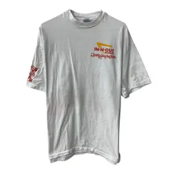 90s USA製 Hanes 半袖 プリントTシャツ XL ホワイト プルオーバー 90年代 ビッグプリント コットン カットソー 夏物 a806-5757のサムネイル