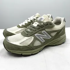 【中古】New Balance 990V4 Made in USA "Olive" 26cm U9901MX スニーカー ニューバランス[17]のサムネイル