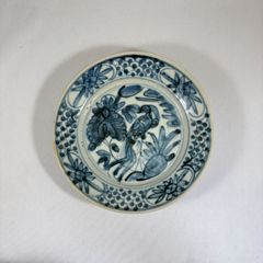 初期伊万里◇染付山水文皿◇古伊万里◇藍九谷◇有田焼◇江戸時代