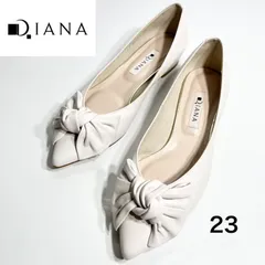 【未使用品】DIANA ダイアナ ツイストリボン ポインテッドトゥ パンプス 23cmのサムネイル