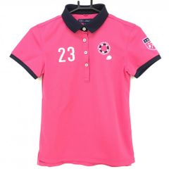 オンワード 23区SPORT ゴルフレディースポロシャツ M ピンク スポーツ