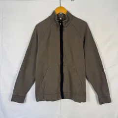JAMES PERSE ジェームスパース スウェット ジップアップ ジャケット ラインドジャケット 古着 止水ファスナー ベーシック シンプル ロサンゼルス トゥモローランド メンズ 1 カーキ NA44のサムネイル
