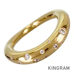 ジョージジェンセン Georg Jensen オフスプリング K18YG ダイヤモンド 11号(51) リング sss【中古】のサムネイル