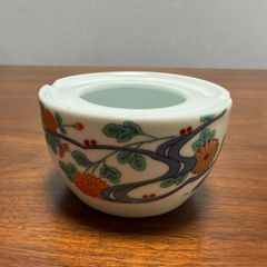有田焼、卓上置き型、灰皿 花柄 弥左衛門 - メルカリ