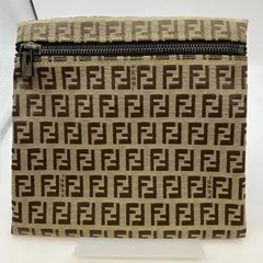 【中古】FENDI ズッカ柄 フラットポーチのサムネイル